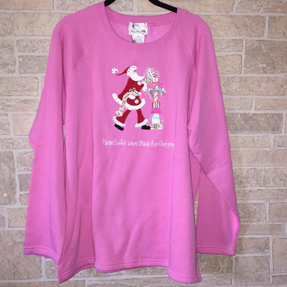 PINK SWEATSHIRT - Picture 2 of 3